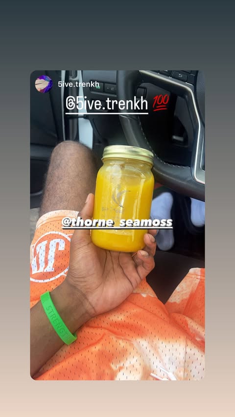 Customer story from the Thorne Sea Moss Reviews highlight on Instagram.